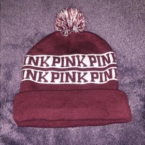 Maroon PINK beanie